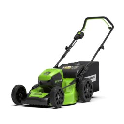 Masina de tuns iarba fara fir GreenWorks GD60LM46SP, latime de taiere 46 cm (acumulator, incarcator neincluse)