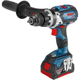 Masina de gaurit si insurubat (bormasina) pe acumulator cu percutie Bosch Professional 06019G030A, 18 V, 47/85/110 Nm, 2100 PM, 31.500 percutii/min, maner auxiliar, cutie L-Boxx, fara acumulator/incarcator