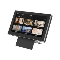 Monitor Inteligent Ezviz SD7, Wireless, Diagonala 7 inch, Touch screen, Control inteligent, Comunicare bidirectionala, Baterie 4600mAh, 2.4 Ghz, Rezolutie 1024 x 600, Microfon, Difuzor, Type-C, IPS, Redare live, Negru