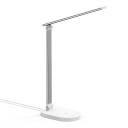 Lampa de birou LED TaoTronics TT-DL1012, lumina veghe, control touch, 5 moduri, 5 niveluri de luminozitate, Incarcare USB, 10W