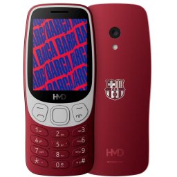 Telefon mobil HMD Barca 3210, procesor Unisoc T107, 64 MB RAM, Dual SIM, baterie 1450 mAh, 4G, Rosu