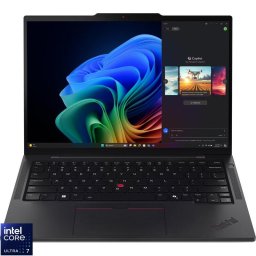 Laptop Lenovo ThinkPad T14s Gen 6 (Intel), Procesor Intel® Core Ultra 7 255U, Display 14" 2.8K (2880x1800), OLED, Memorie RAM 32 GB LPDDR5x, Capacitate 512 GB SSD, Placa video integrata Intel® Graphics, Windows® 11 Pro, Negru