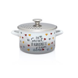 Oala cu capac inox Secret Ingredient Metalacemail/20cm/3.5l