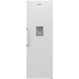 Frigider cu o usa Heinner HF-V401NFWDE++, Capacitate 389 l, No Frost, Control electronic, Dozator de apa, Iluminare LED, Clasa E, H 186 cm, Alb