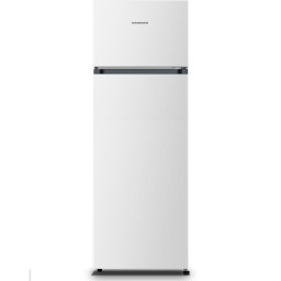 Frigider cu doua usi Heinner HF-HS243E++, 243L, Clasa E, H 161 cm, Alb