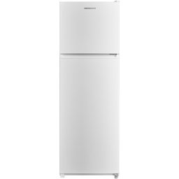 Frigider cu doua usi Heinner HF-M294E++, 294L, Clasa E, Alb