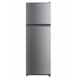 Frigider cu doua usi Heinner HF-M294E++, 294L, Clasa E, Argintiu