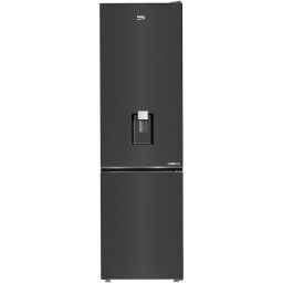Combina frigorifica Beko B5RCNA405HDXBR1, Capacitate 355 l, No Frost, HarvestFresh, AeroFlow, Clasa D, H 203.5 cm, Dark Inox
