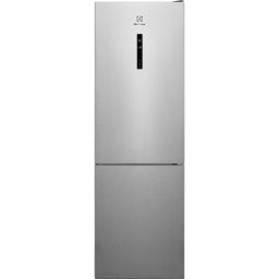 Combina frigorifica Electrolux LNT7ME32X3, Capacitate 330 l, No Frost, Afisaj LCD, CustomFlex, Multi Flow, Iluminare LED, Clasa E, Inaltime 186 cm, Inox antiamprenta