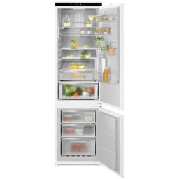 Combina frigorifica incorporabila Electrolux ENC8MC19S, Capacitate 269 l, Frost Free - No Frost, Multiflow, Usa reversibila, Control electonic, Clasa C, H 189 cm