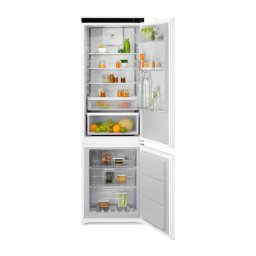 Combina frigorifica incorporabila Electrolux ENT6MD18S3, Capacitate 249 l, Multiflow, Usa reversibila, Control electronic, Fresh Frost Free, Clasa D, H 177.2 cm
