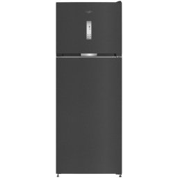 Frigider cu doua usi - Whirlpool WHD2 6473 X5E, Vol net total 477 l (Frigider 354 + Congelator 123), Clasa energetica D, Inaltime 186.5 cm, Compresor Inverter, Argintiu inchis