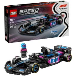 LEGO Speed Champions - Masina de curse BWT Alpine F1 Team A524 77248, 258 piese