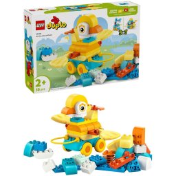LEGO Duplo - Animale pe roti 3 in 1 10448, 58 piese