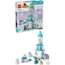 LEGO Duplo Disney - Petrecerea de la castelul Elsei din Regatul de gheata 10455, 54 piese, Multicolor