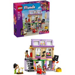 LEGO Friends - Magazin de muzica si apartament 42653, 483 piese, Multicolor