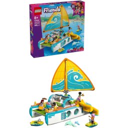 LEGO Friends - Calatoria aventuroasa cu barca 42664, 685 piese, Multicolor