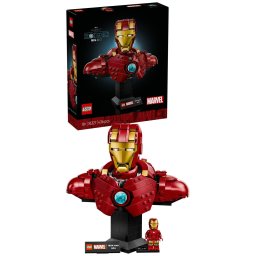 LEGO Marvel - Bust Iron Man MK4 76327, 436 piese, Multicolor