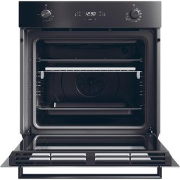 Cuptor incorporabil Candy FMBC P955S E0, 70 l, Autocuratare catalitica, Steam, Conectivitate WiFi/ hOn app, Display touch control, Soft close, Clasa A+, Negru