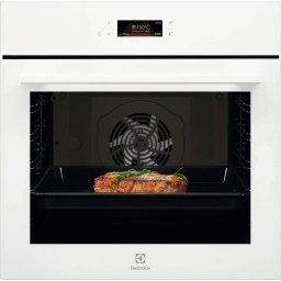 Cuptor incorporabil Electrolux LOE8F38V, Electric,Autocuratare catalitica, Control touch, 99 de programe predefinite, Inchidere amortizata a usii, volum net 72 L, Clasa A+, Sticla alba