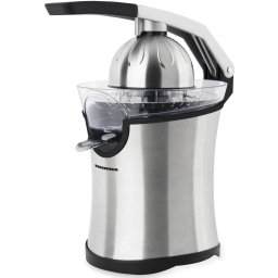 Storcator de citrice Heinner Aren HCP-160SS, 160W, 2 conuri, filtru inox, maner cu aluminiu turnat, picioruse antialunecare, inox