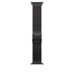 Apple Watch 49mm Loop: Black Titanium Milanese Loop - Medium