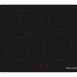 Plita cu inductie Bosch PIF61RHB1E, 60 cm, 4 zone, Touch DirectSelect, PowerBoost, sticla vitroceramica, Negru