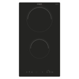 Plita cu Inductie Candy CID 30/1, 30 cm, 2 Zone, Touch Control, Functie Boost, Timer, Sticla Vitroceramica Neagra