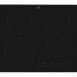 Plita incorpolabila Electrolux EIT60433CT, inductie , 4 zone de gatit, Timer electronic, Conectivitate hota, Booster, Rezistenta sporita la zgarieturi, 60 cm, Culoare negru mat