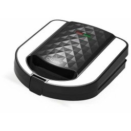 Sandwich maker MAESTRO MR-709, 750W, 3 in 1, placi pentru Grill, Sandwich, Vafe, Negru