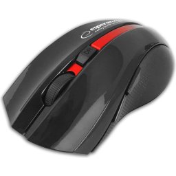Mouse optic fara fir, Esperanza Virgo EM129R, Wireless, Bluetooth, 6D, 1600 DPI, ambidextru, Negru