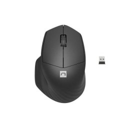 Mouse wireless Natec NMY-1970, Bluetooth, 1600 DPI, Negru