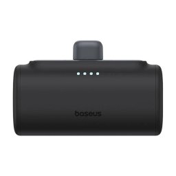 Powerbank Baseus, 5000mAh, 20W, 80x40,2x25,6mm, Negru