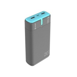 Acumulator extern Tracer EnerGen, 20000 mAh, QC/PD, 2x USB, USB Type-C, Albastru