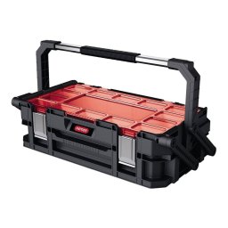 Cutie depozitare cu organizator, Keter Cantilever 238274, 570 x 317 x 162 mm, compartimente detasabile, Neagra