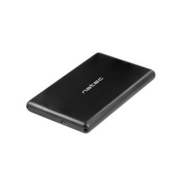 HDD Rack HDD/SSD external enclosure RHINO-C for 2.5'' SATA - USB Type-C, Aluminum