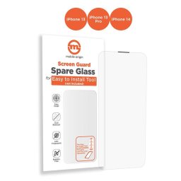 Mobile Origin Orange Screen Guard Spare Glass iPhone 14/13 Pro/13