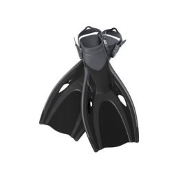 Labe de inot, inotatoare, silicon, negru, marime reglabila 37-41, 41x22 cm, Bestway