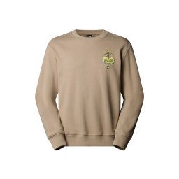 THE NORTH FACE Bluză de molton 'Connect' bej deschis / galben / verde pin