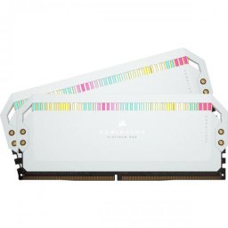 Memorie Dominator Platinum RGB White 64GB, DDR5-5200MHz, CL40, Dual Channel