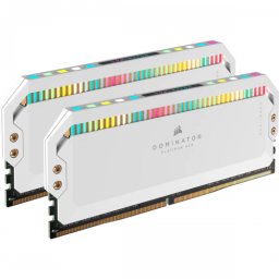 Memorie Kit Memorie DOMINATOR PLATINUM RGB 64GB DDR5-5600MHz CL40 Dual Channel White