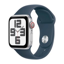Smartwatch Watch SE 2nd Gen 40mm LTE Silver, Storm Blue Band M/L