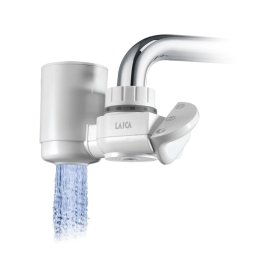 Filtru de apa cu fixare pe robinet Laica HydroSmart R60 Metal Stop, 3 functii, filtru 1200L