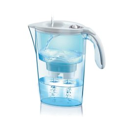 Cana filtranta de apa Laica Mechanical, Alb, 2.3 litri