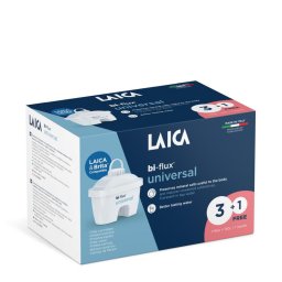 Cartuse filtrante Laica Bi-flux Universal, pachet 3+1, compatibil Brita