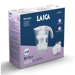 Cana filtranta de apa Laica Alka, 2.3 litri, Alb, pentru apa alcalina