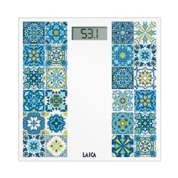 Cantar Cântar corporal digital 180 kg, Încărcare USB, Precizie 100g, Display LCD mare 7.8 cm, Sticlă securizată 6mm, Design slim 2 cm, Pornire/Oprire automată, Albastru