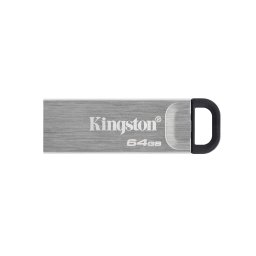 Kingston Technology DataTraveler Kyson memorii flash USB 64 Giga Bites USB Tip-A 3.2 Gen 1 (3.1 Gen 1) Argint