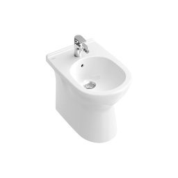 Villeroy & Boch O.NOVO 54610001 - Bideu pe podea, 57 x 36 cm, ceramică, alb