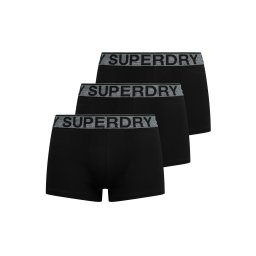 SUPERDRY Lenjerie (Pack of 3) D1 Sdna Trunk Triple Pack M3110450B c4y triple black/grey